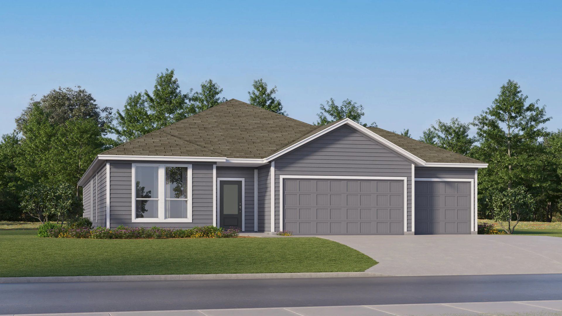 Santana - Bertram Oaks - Classic 3-Car Collection: Bertram, Texas - Lennar