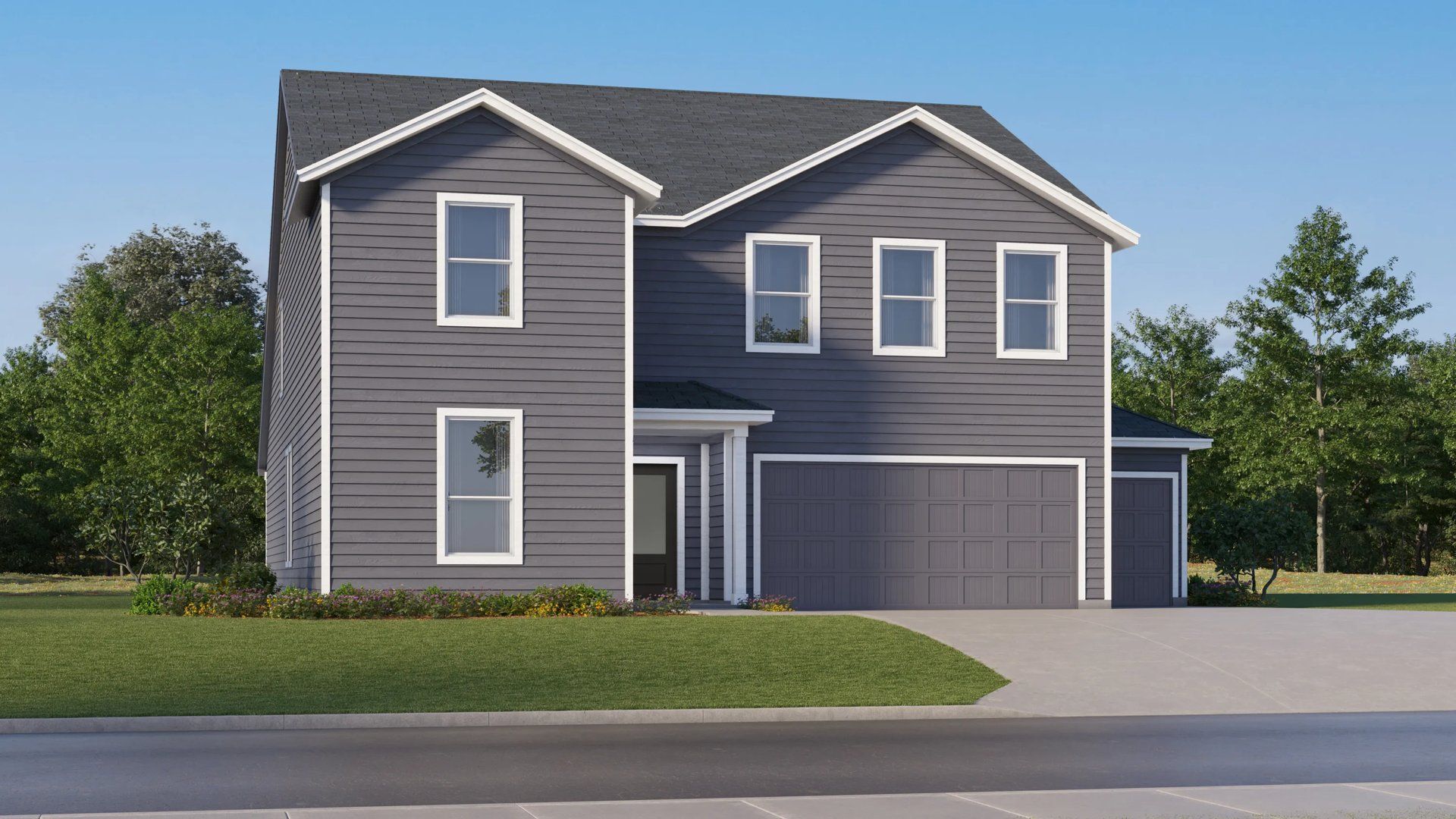 Bertram Oaks - Classic 3-Car Collection por Lennar en Austin Texas