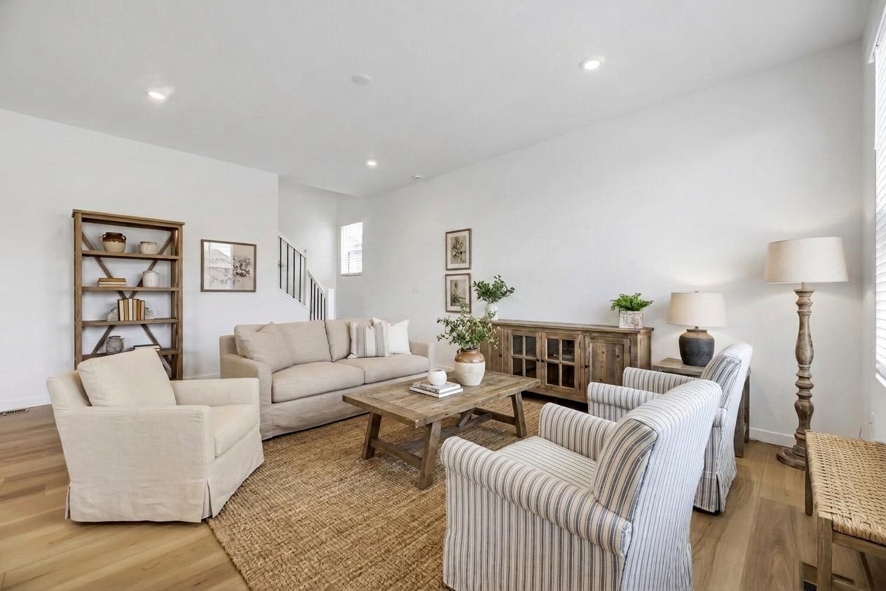 Evans Great Room Staged