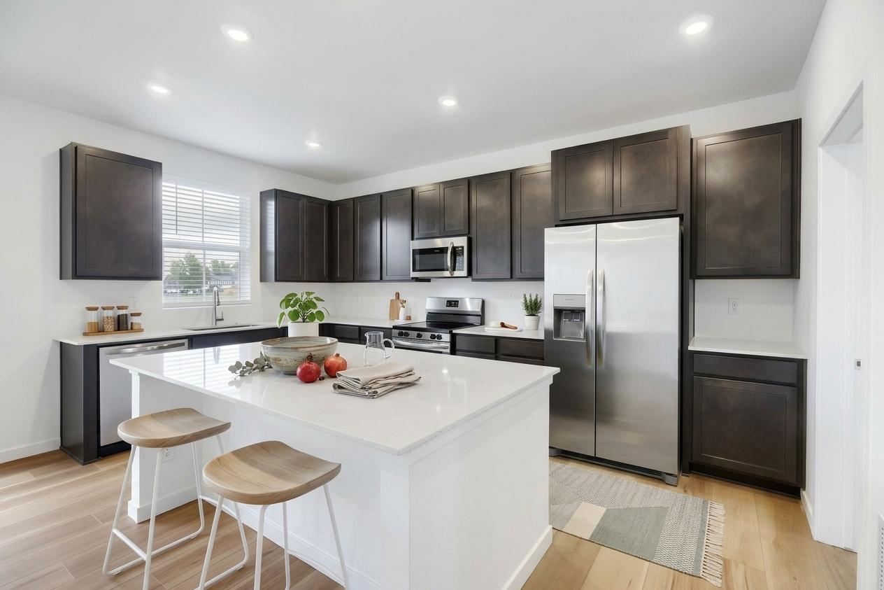 Evans Kitchen Staged