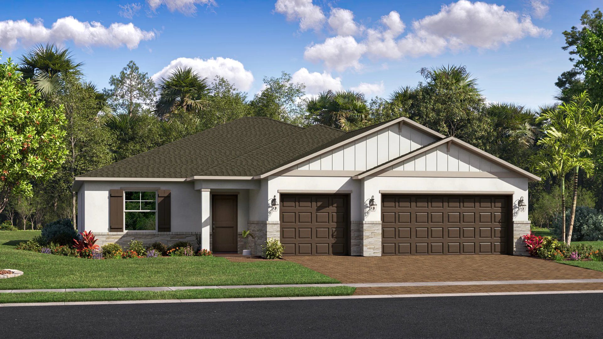 Frontier II - Emerald Lakes - The Veranda Collection: Palm Bay, Florida - Lennar