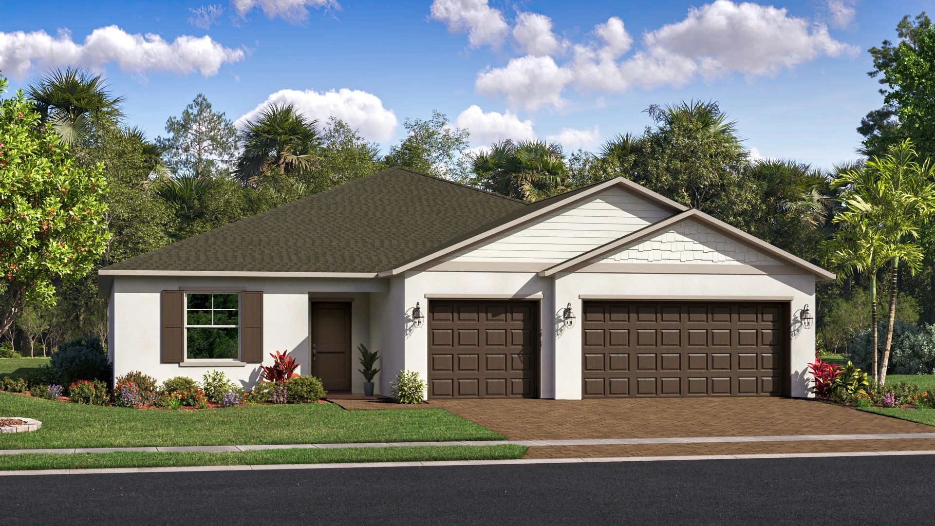 Heritage II - Emerald Lakes - The Veranda Collection: Palm Bay, Florida - Lennar