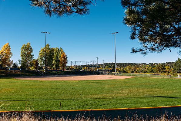 Colorado Elizabeth Elizabeth Parkand Recreation Baseball Field