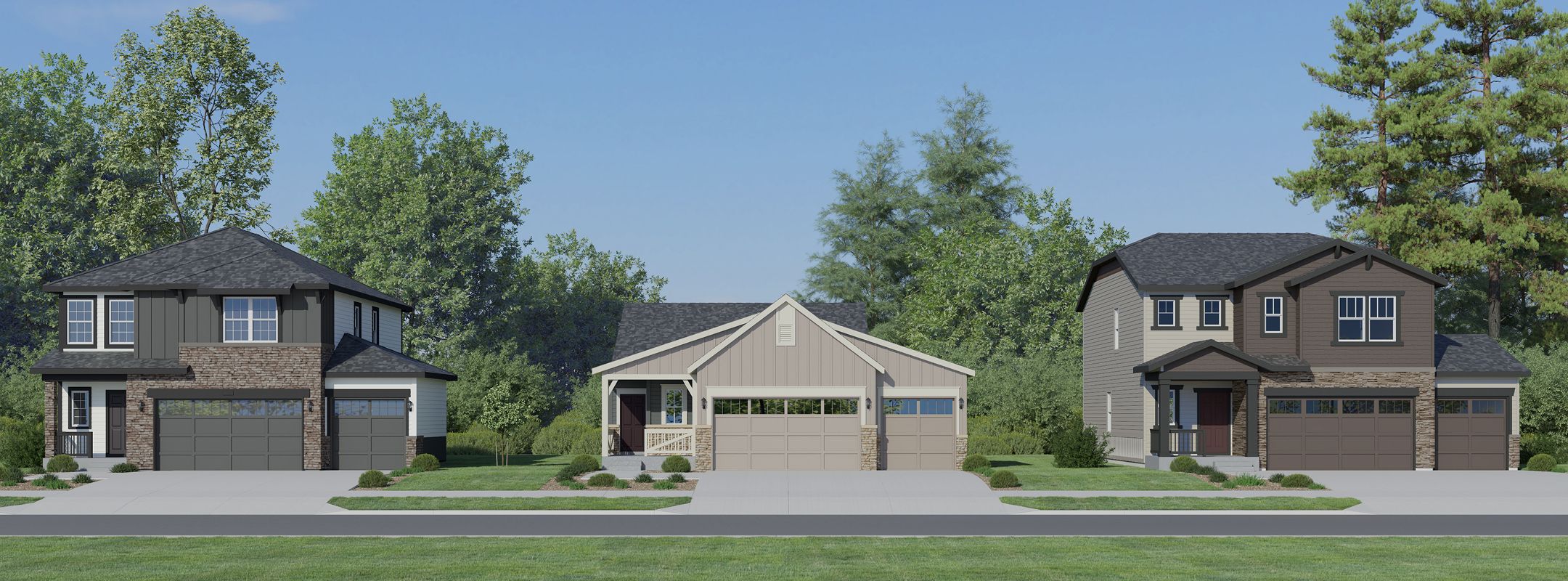 Storybook Spring Valley Ranch Streetscape