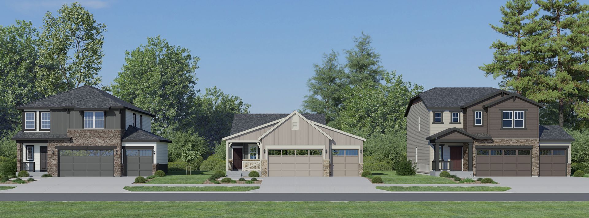 Storybook Spring Valley Ranch Streetscape