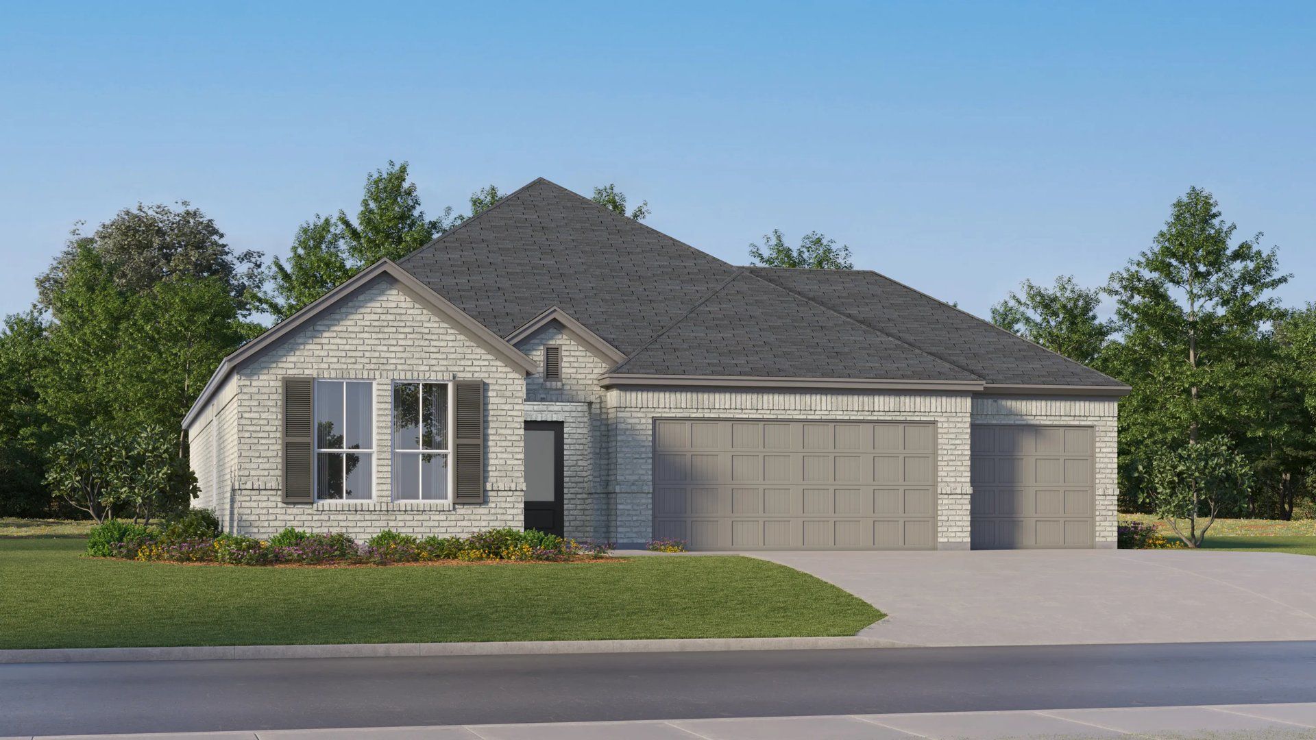Foree Ranch - Classic 3 Car Collection por Lennar en Dallas Texas