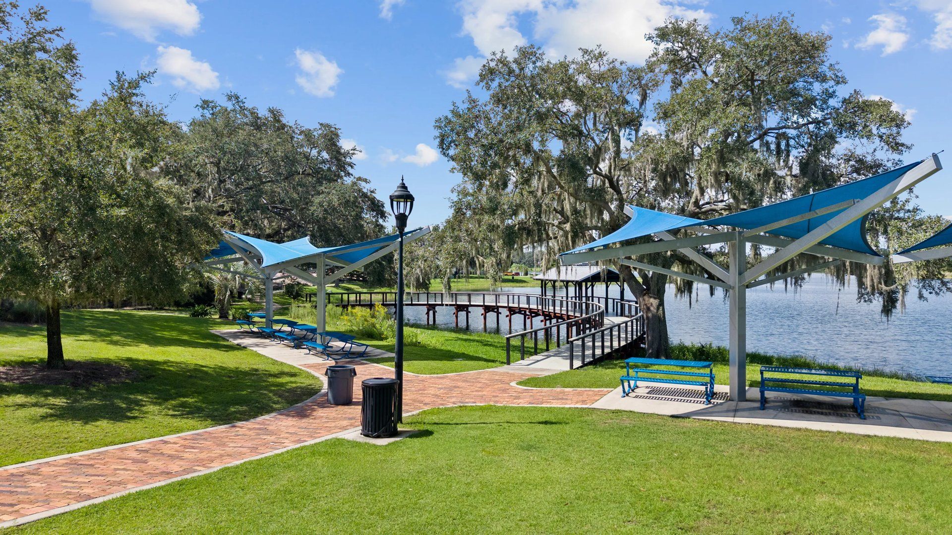Lake David Park dock