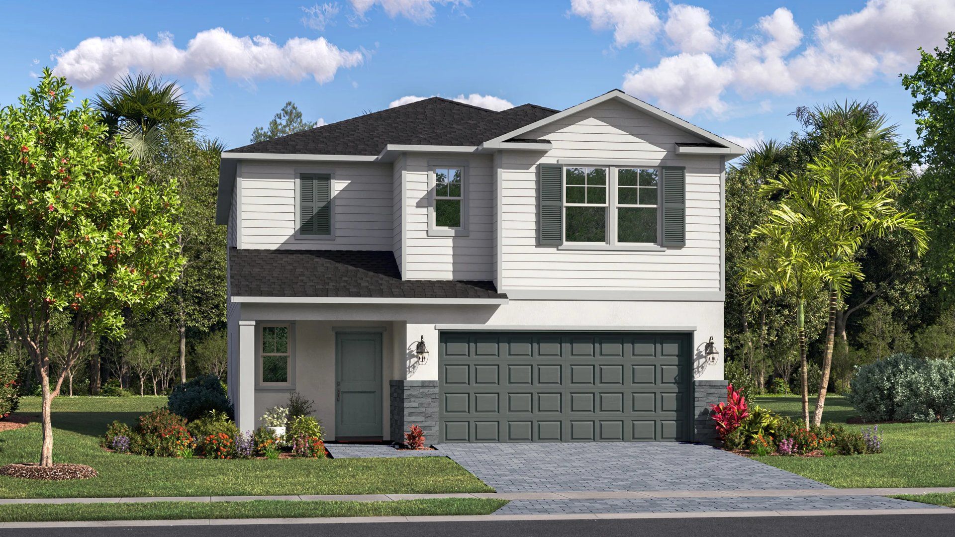 Jefferson II - Emerald Lakes - The Willow Collection: Palm Bay, Florida - Lennar