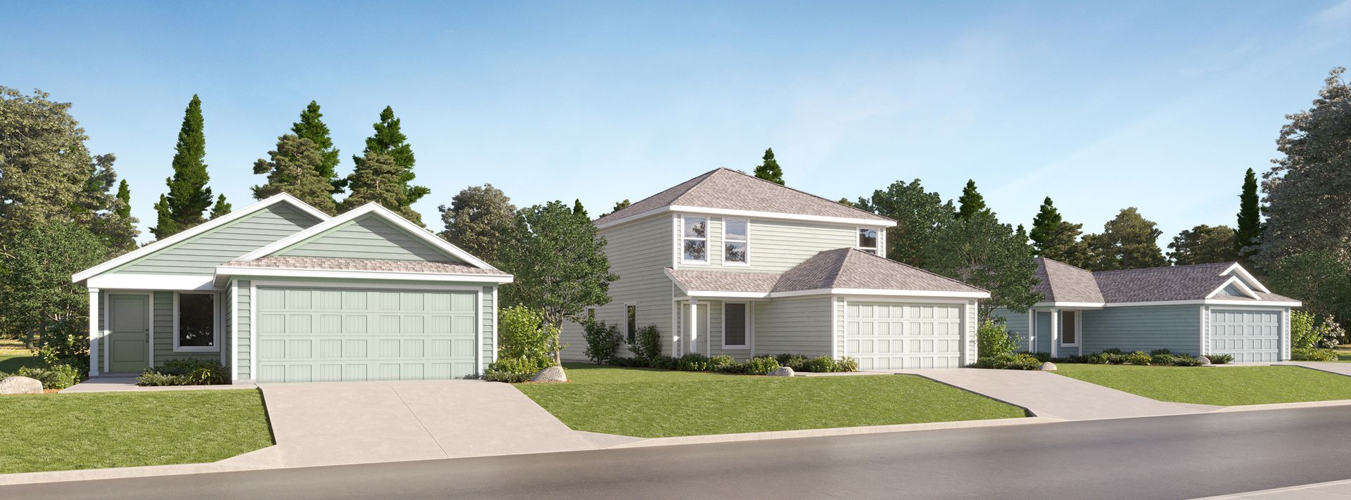 Grove Core FL Cottage Streetscape 1of2