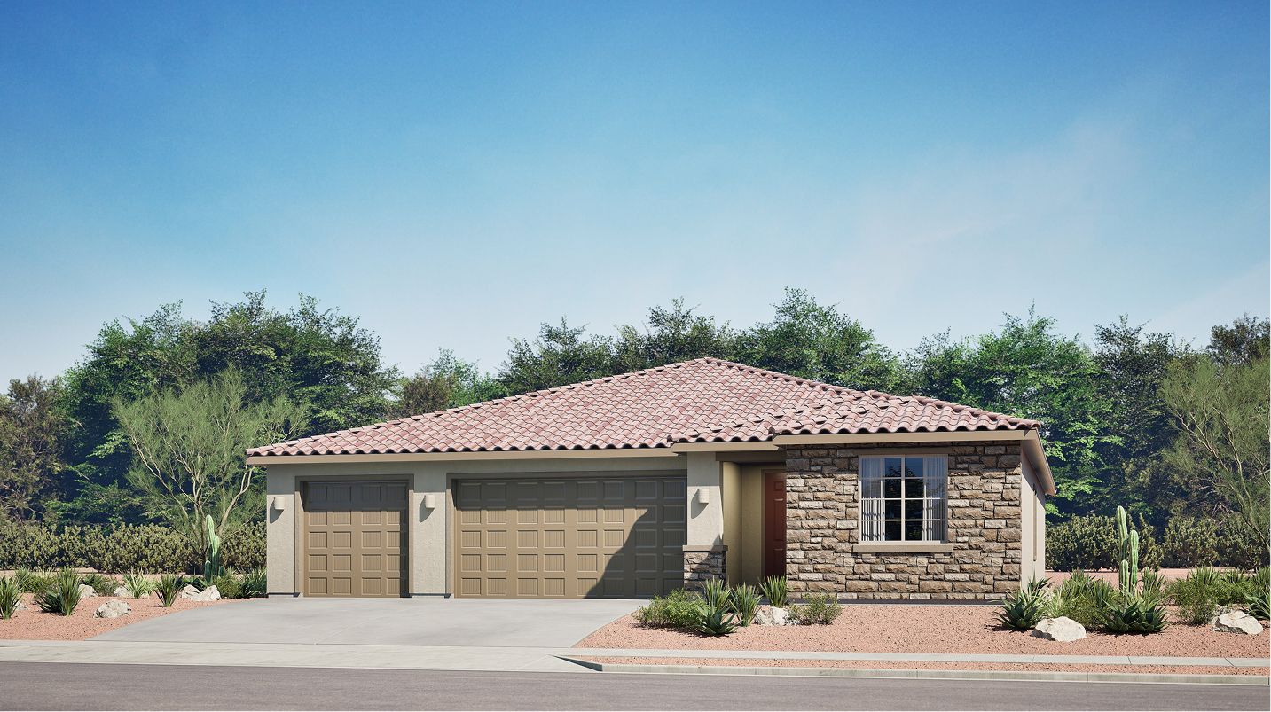 Rosewood - Monarch - Sonoran at Desert Bloom: Marana, Arizona - Lennar