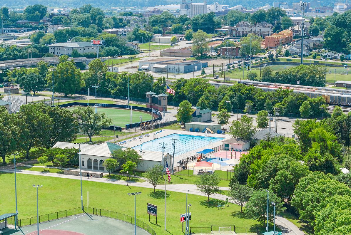 Chattanooga Aerial Warner Park 1of3