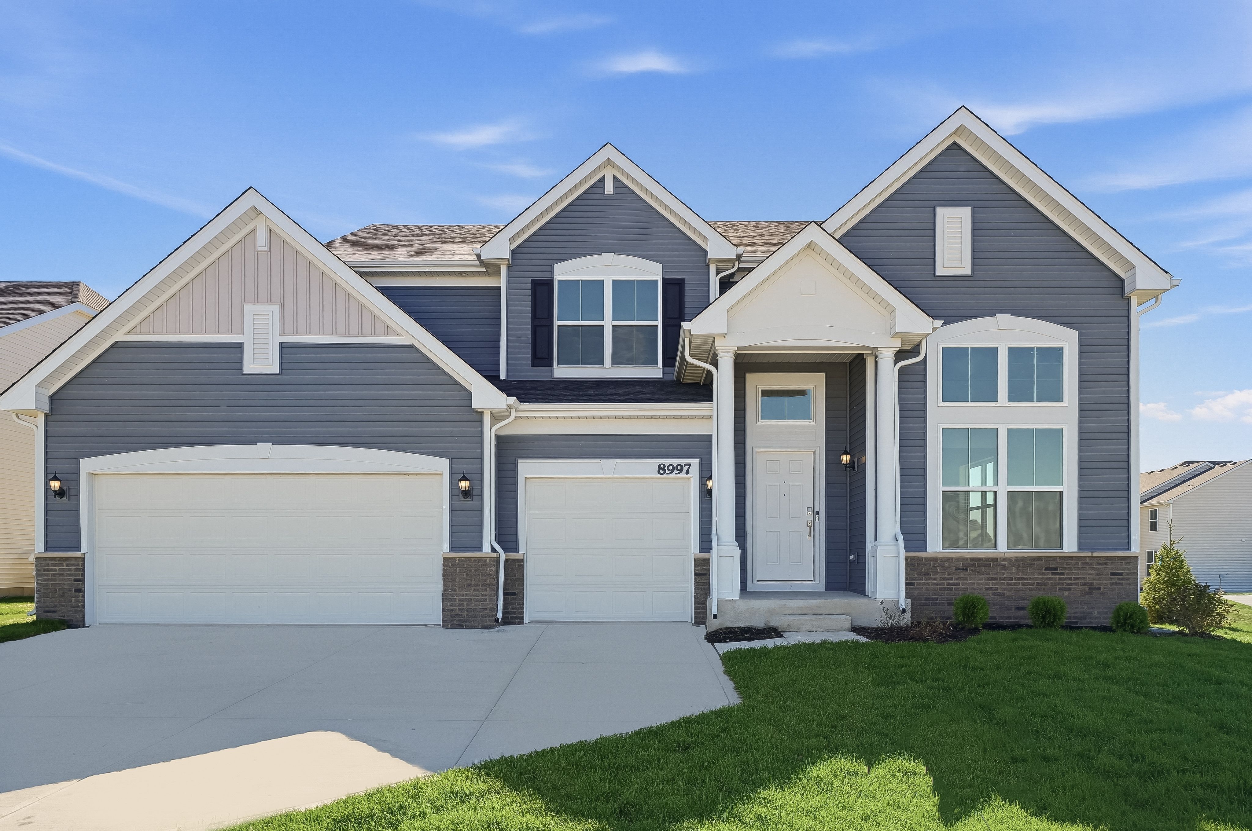 Raleigh - Kingston Ridge - Landmark Series: Lowell, Indiana - Lennar