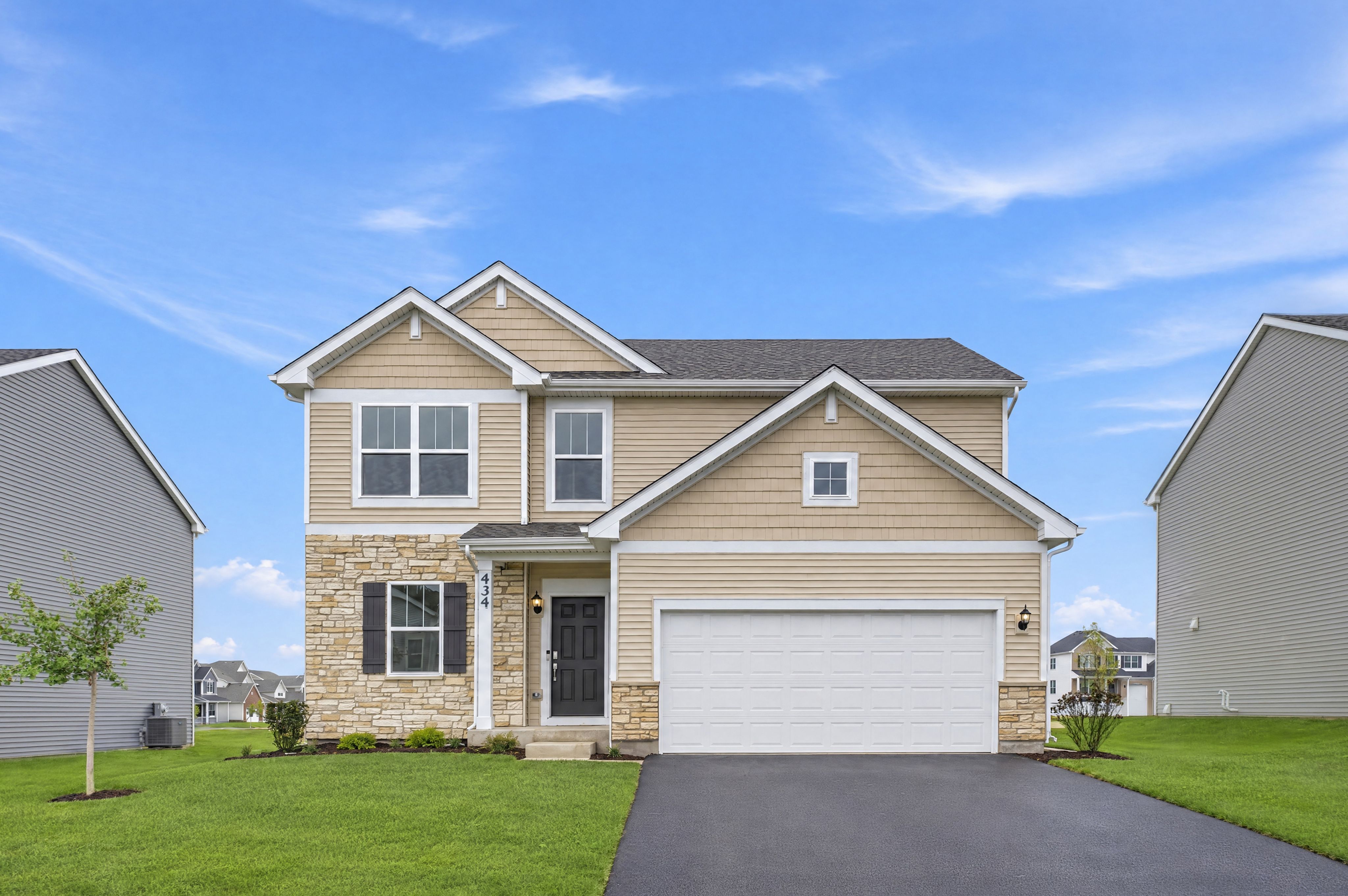 Meadowlark - Hudson Pointe II - Horizon Series: Oswego, Illinois - Lennar