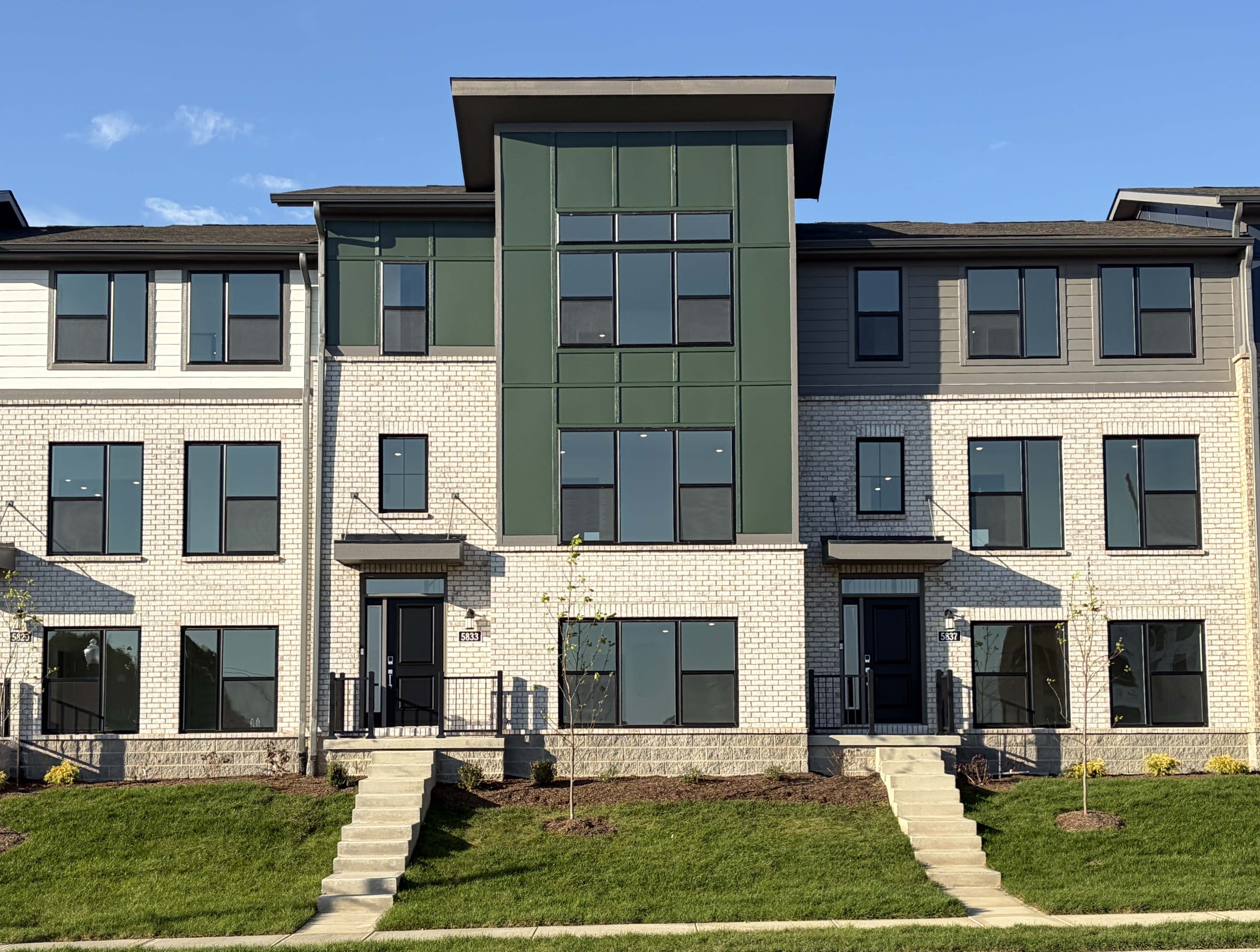 Madison - Noble West Townhomes: Noblesville, Indiana - Lennar