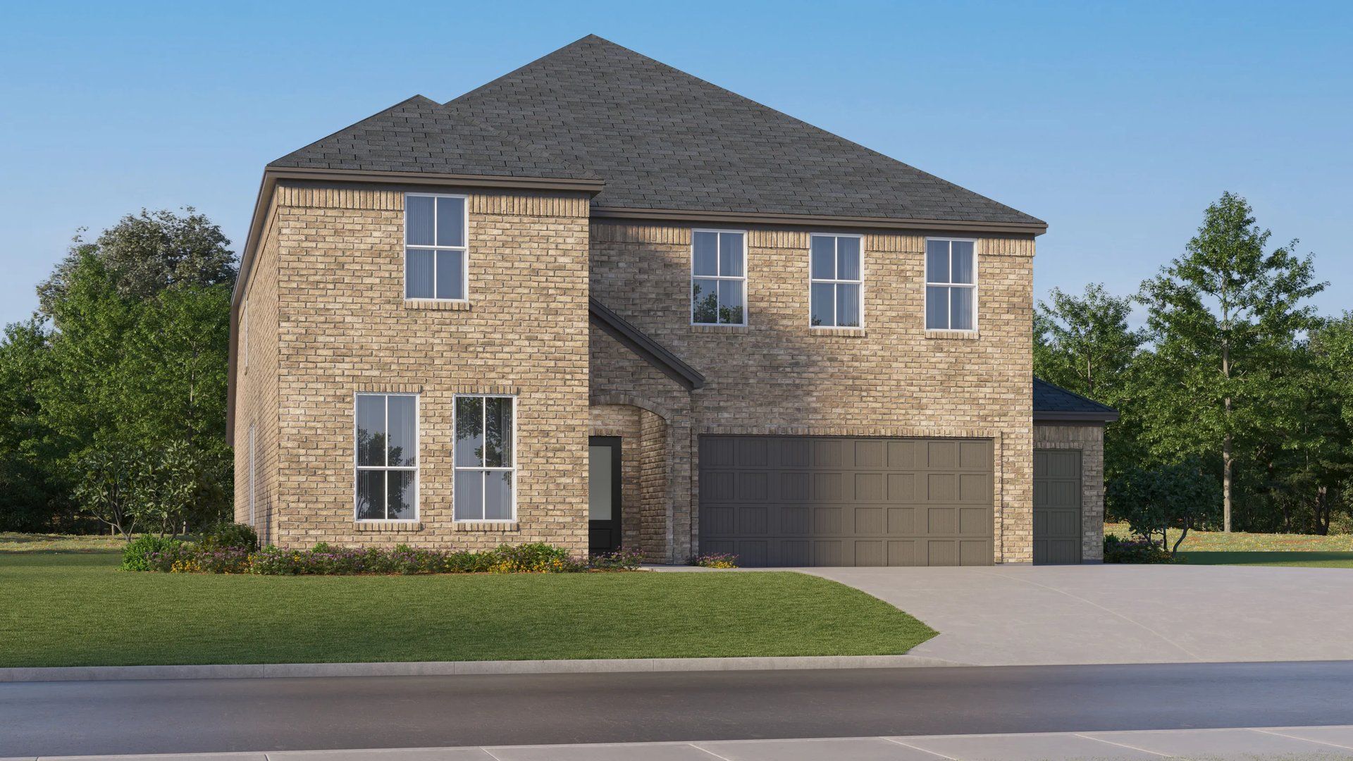 Dylan - Moran Ranch - Classic 3 Car Garage: Willis, Texas - Lennar