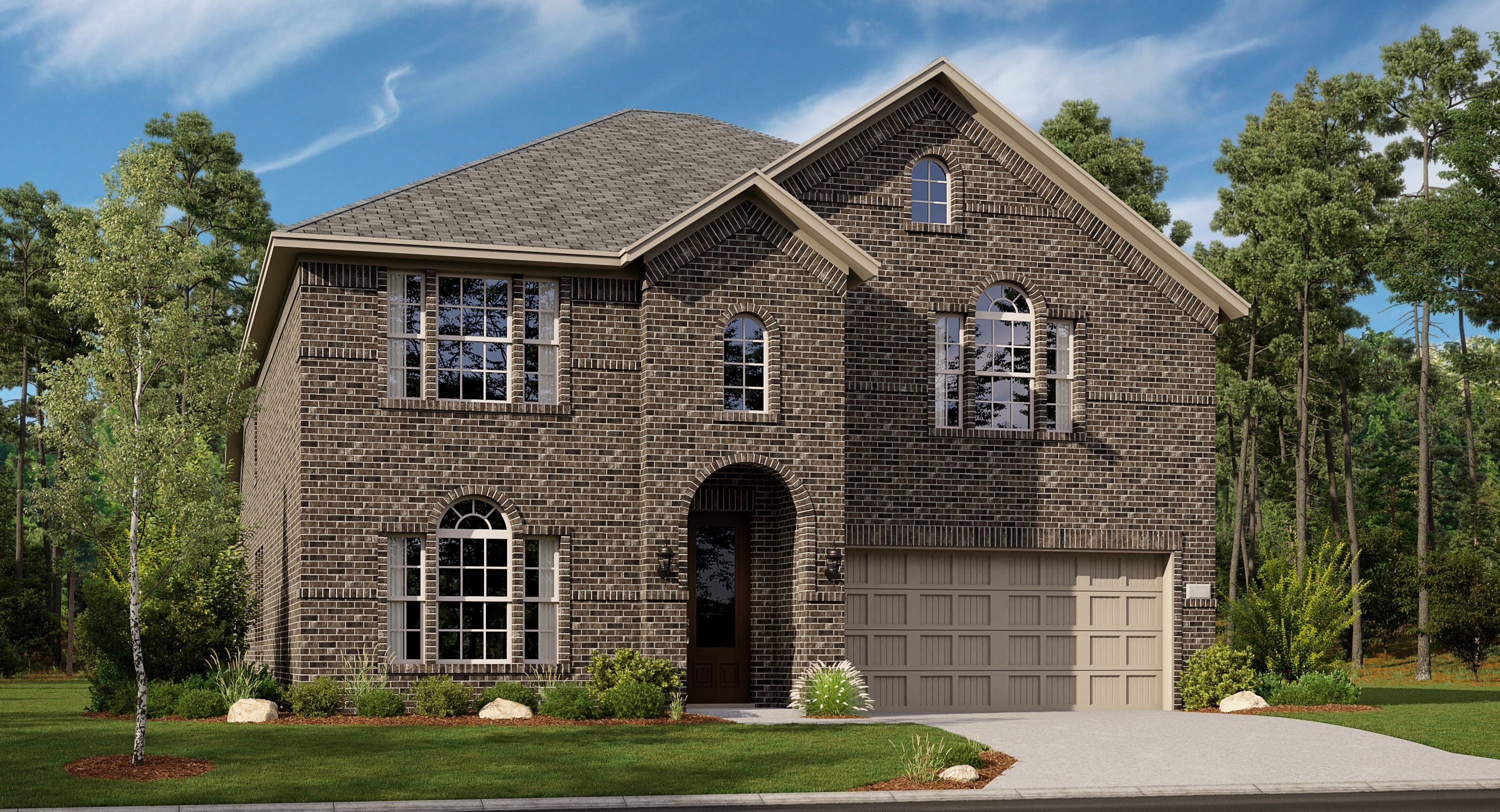 Sunstone Plan at Wildflower Ranch Brookstone Collection in Fort