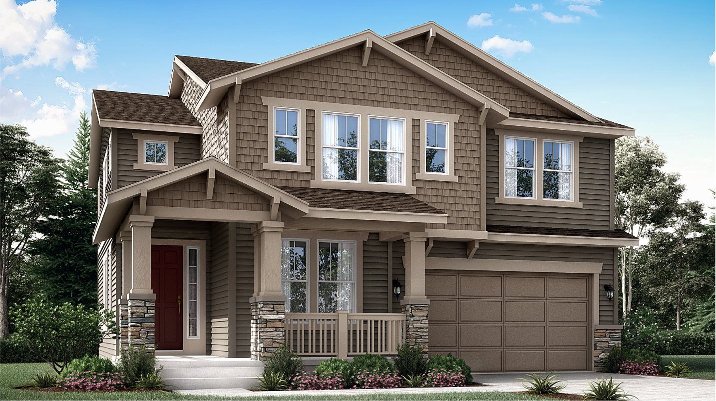 Monterey Plan at Parkdale The Monarch Collection in Erie, CO by Lennar