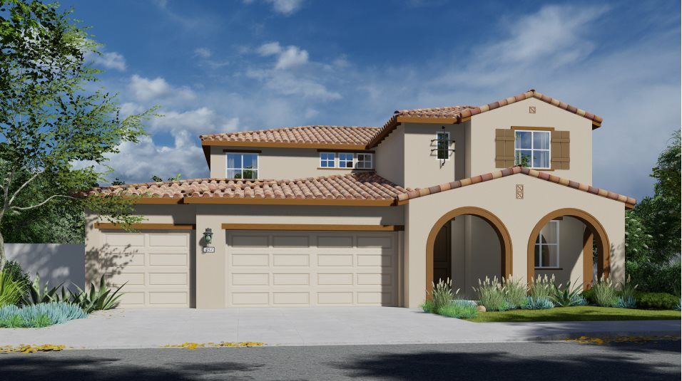 Residence Two Plan at River Ranch - Stonecreek in Rialto, CA by Lennar