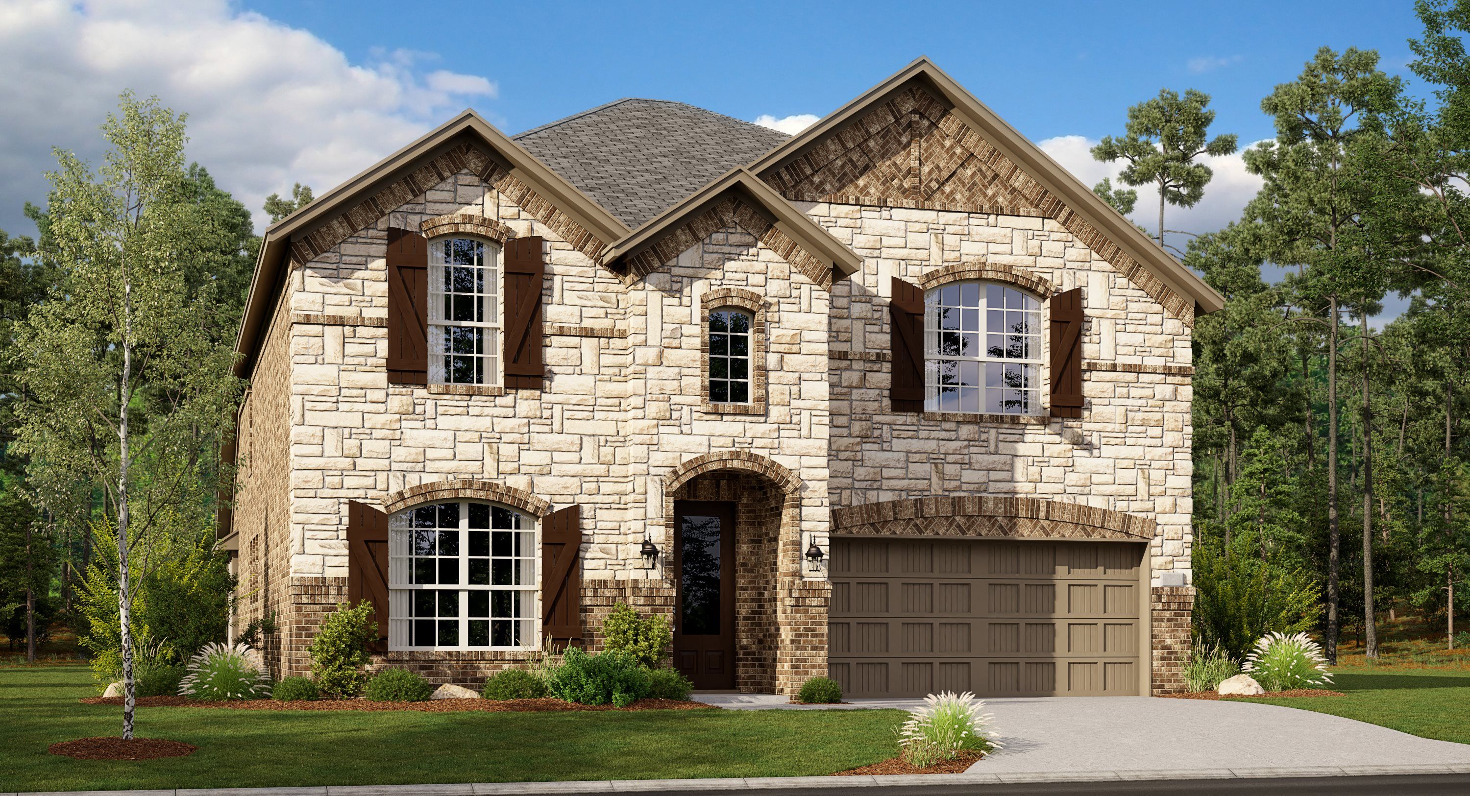 Sendera Ranch Brookstone Collection in Haslet TX New Homes by