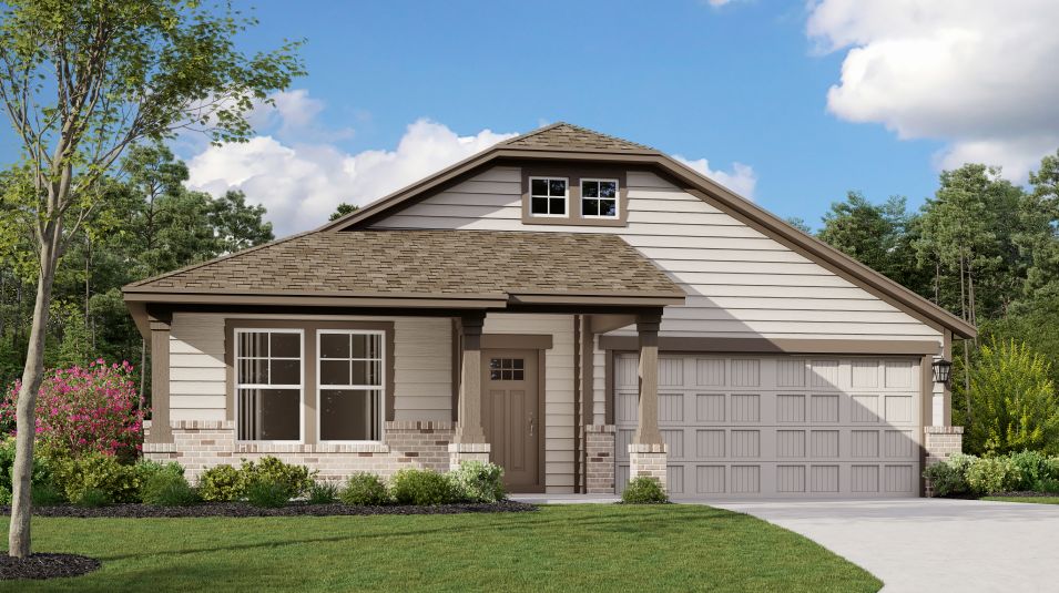 Marquette Plan at Waterstone - Highlands Collections in Kyle, TX by Lennar