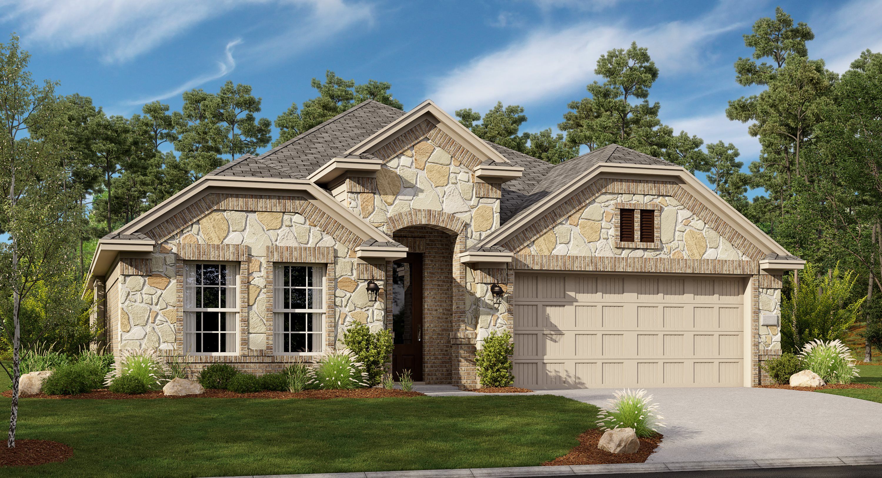 Rosso Plan at Preserve at Honey Creek Brookstone Collection in