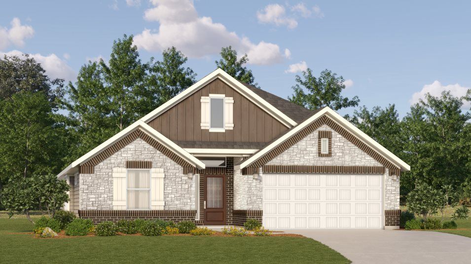 Navarro Ranch Brookstone II Collection in Seguin TX New Homes