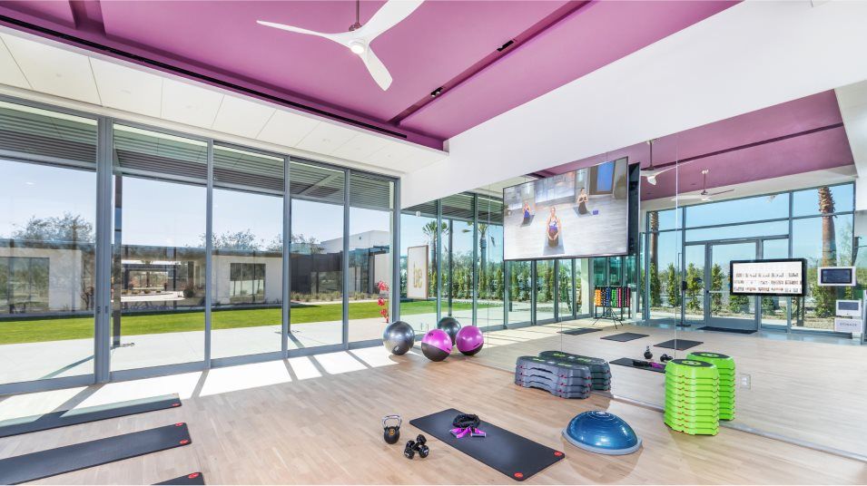 Fitness center multipurpose room