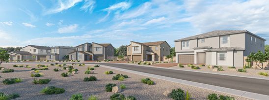 Vita - Piazza Paradiso at Lake Las Vegas Streetscape Hero Image