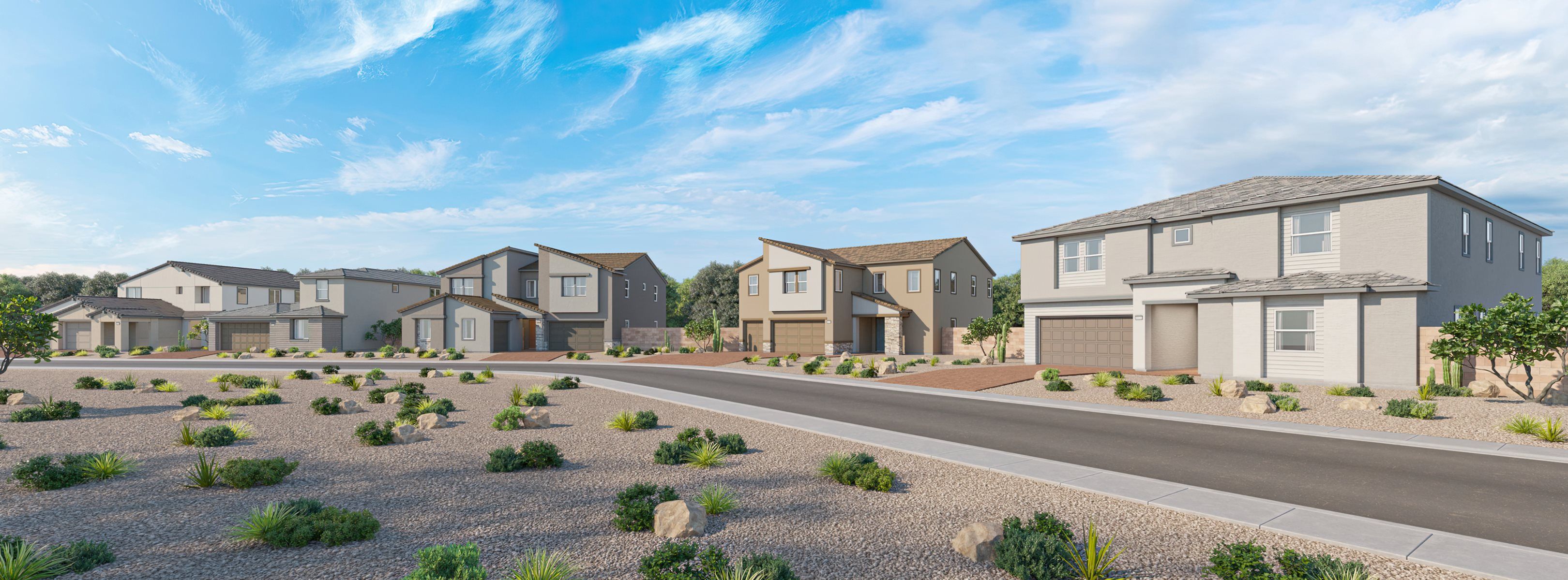 Vita - Piazza Paradiso at Lake Las Vegas Streetscape Hero Image