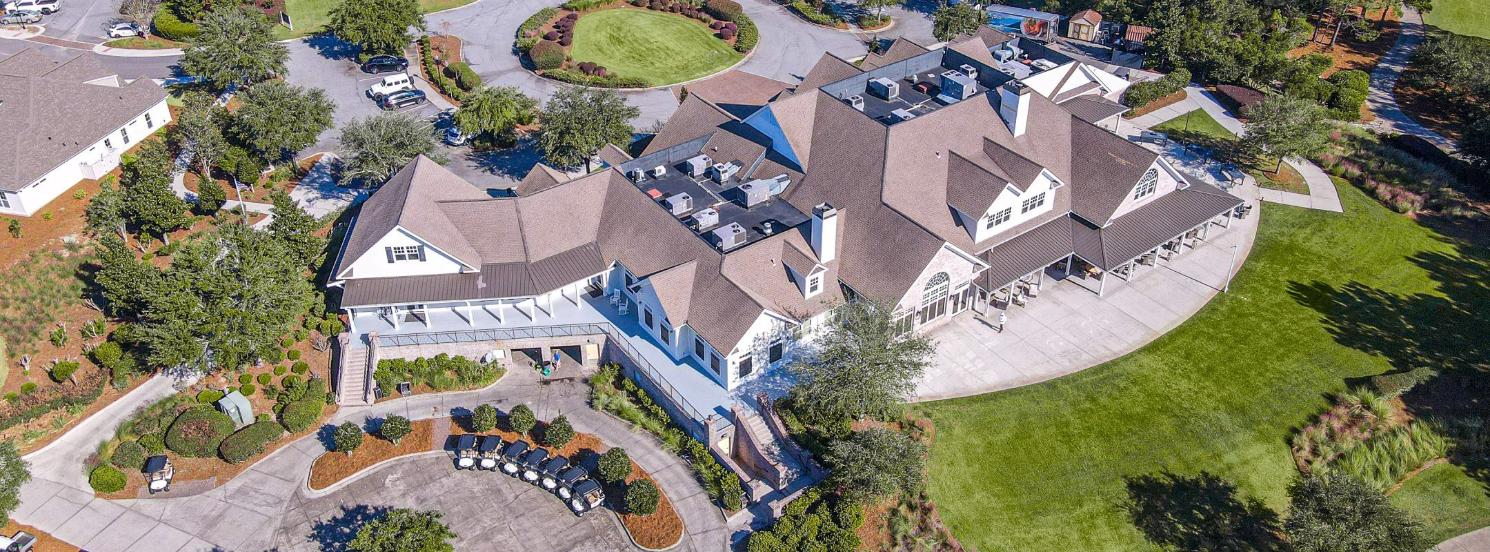 Savannah Quarters clubhouse aerial