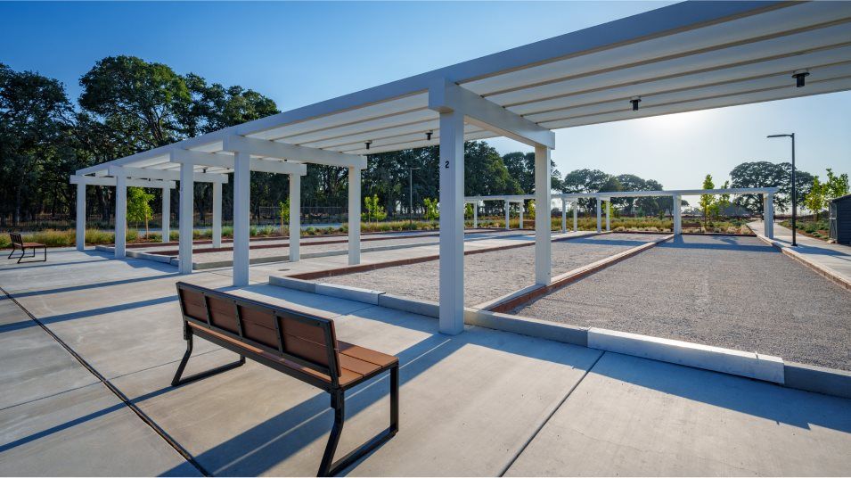 Heritage Placer Vineyard bocce ball courts