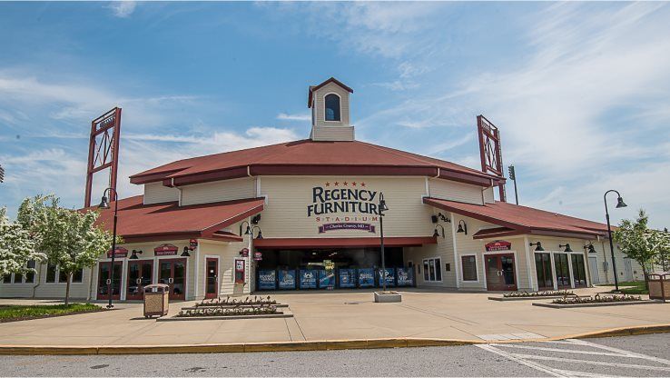 Attend a baseball game at the Regency Furniture Stadium
