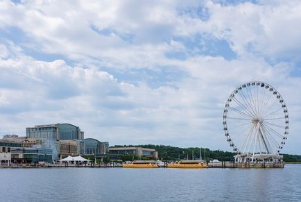 Waterfront scene at National Harbor