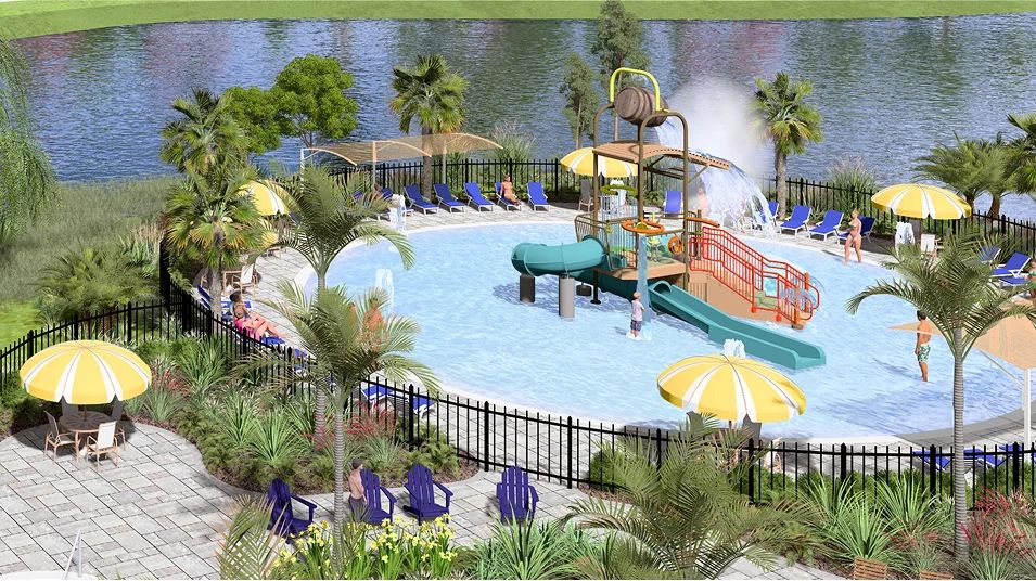 Tuckers Cove Amenity Splashpark Slidetower 1