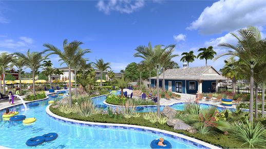 Tuckers Cove Amenity Splashpark Lazy River