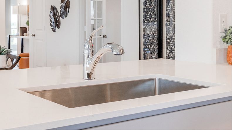 Wildflower IV Sunterra Ei Poppy Kitchen Sink F1