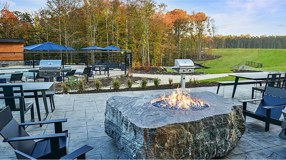 Watershed AA Amenity Open Aire Plaze Firepits 3of4