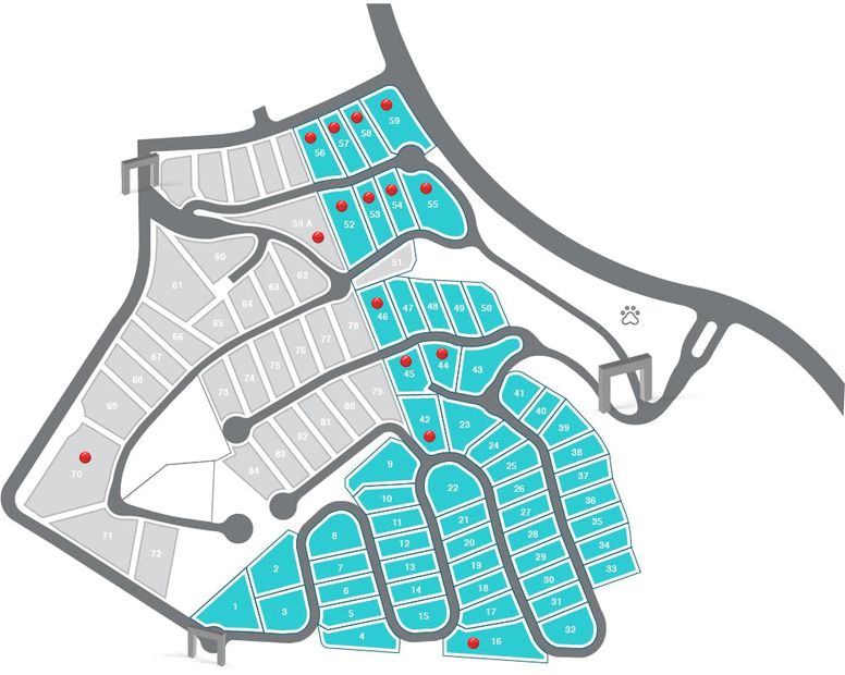Mapa de la Comunidad