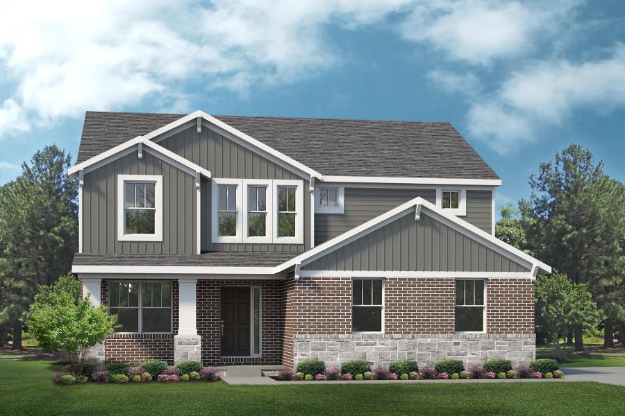 Columbia - Sterling Trail: South Lyon, Michigan - Lombardo Homes Michigan