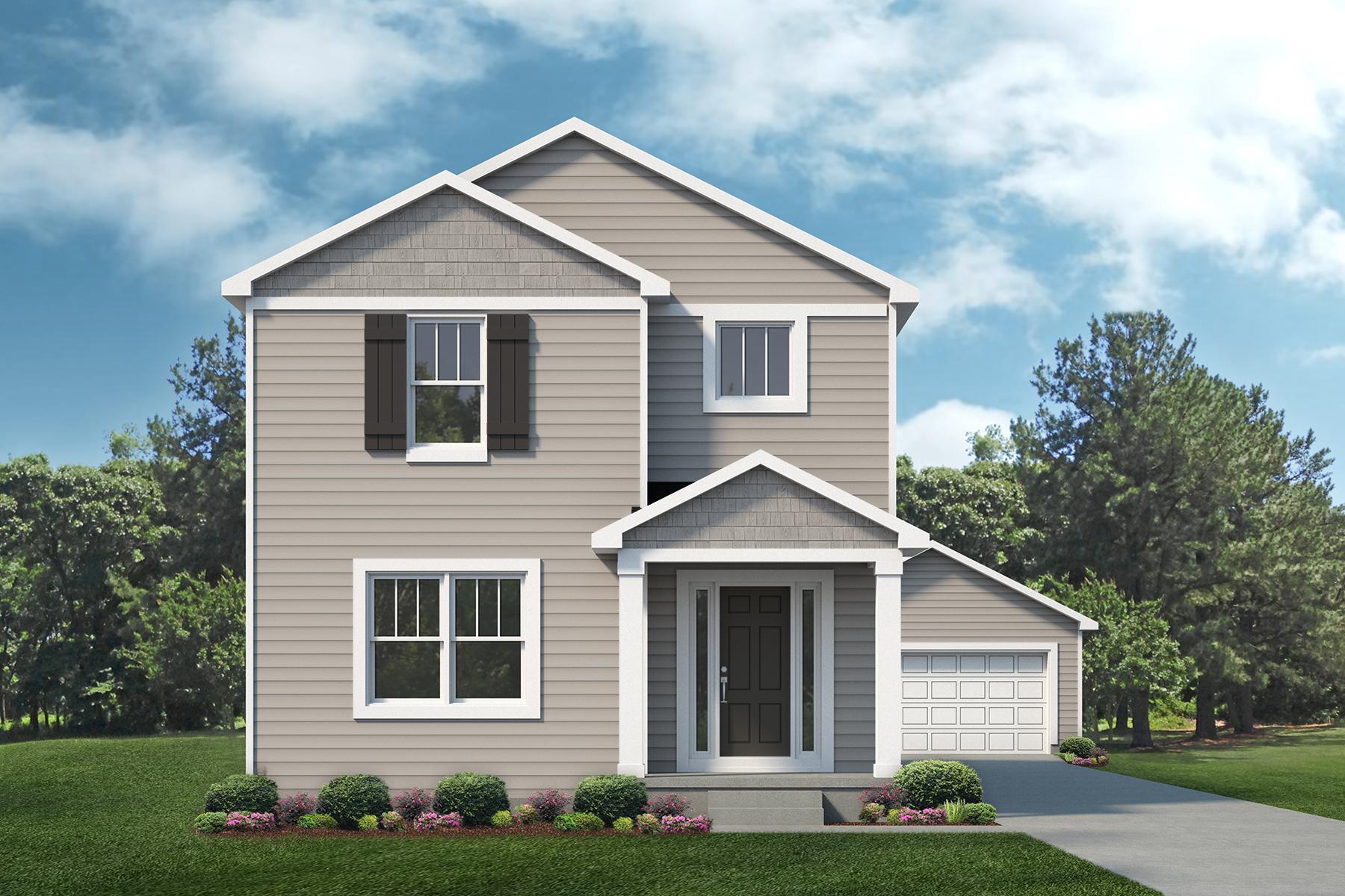 Craftsman with Detached Garage