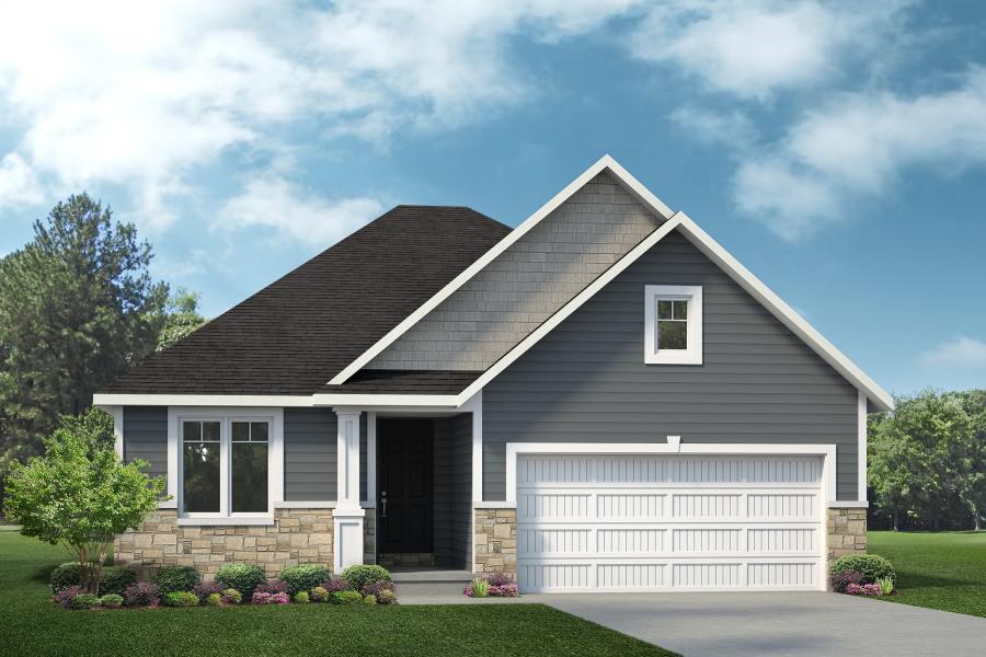 The Caldwell floor plan