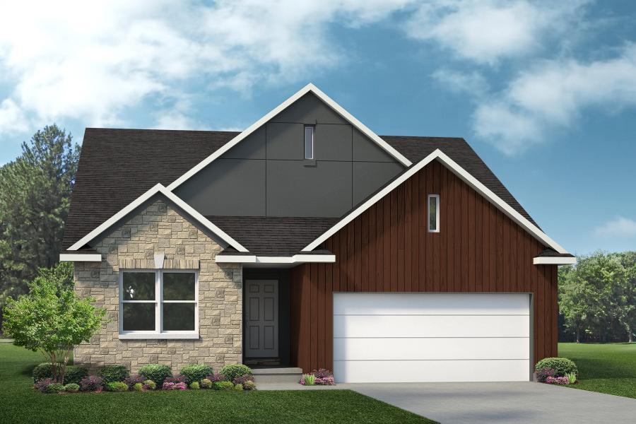 The Caldwell floor plan