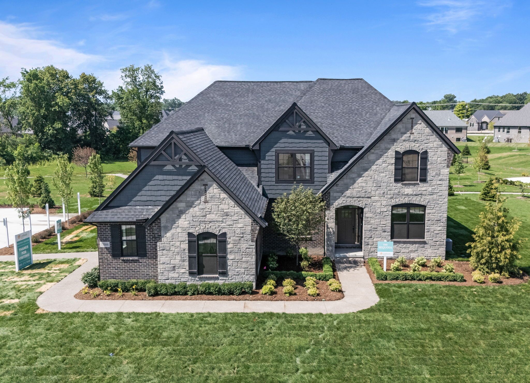 Preston Corners Vistas por Lombardo Homes Michigan en Detroit Michigan