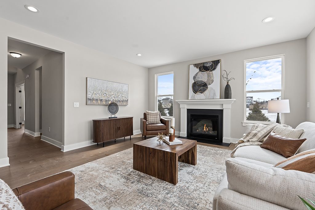 Preston Corners Enclave por Lombardo Homes Michigan en Detroit Michigan