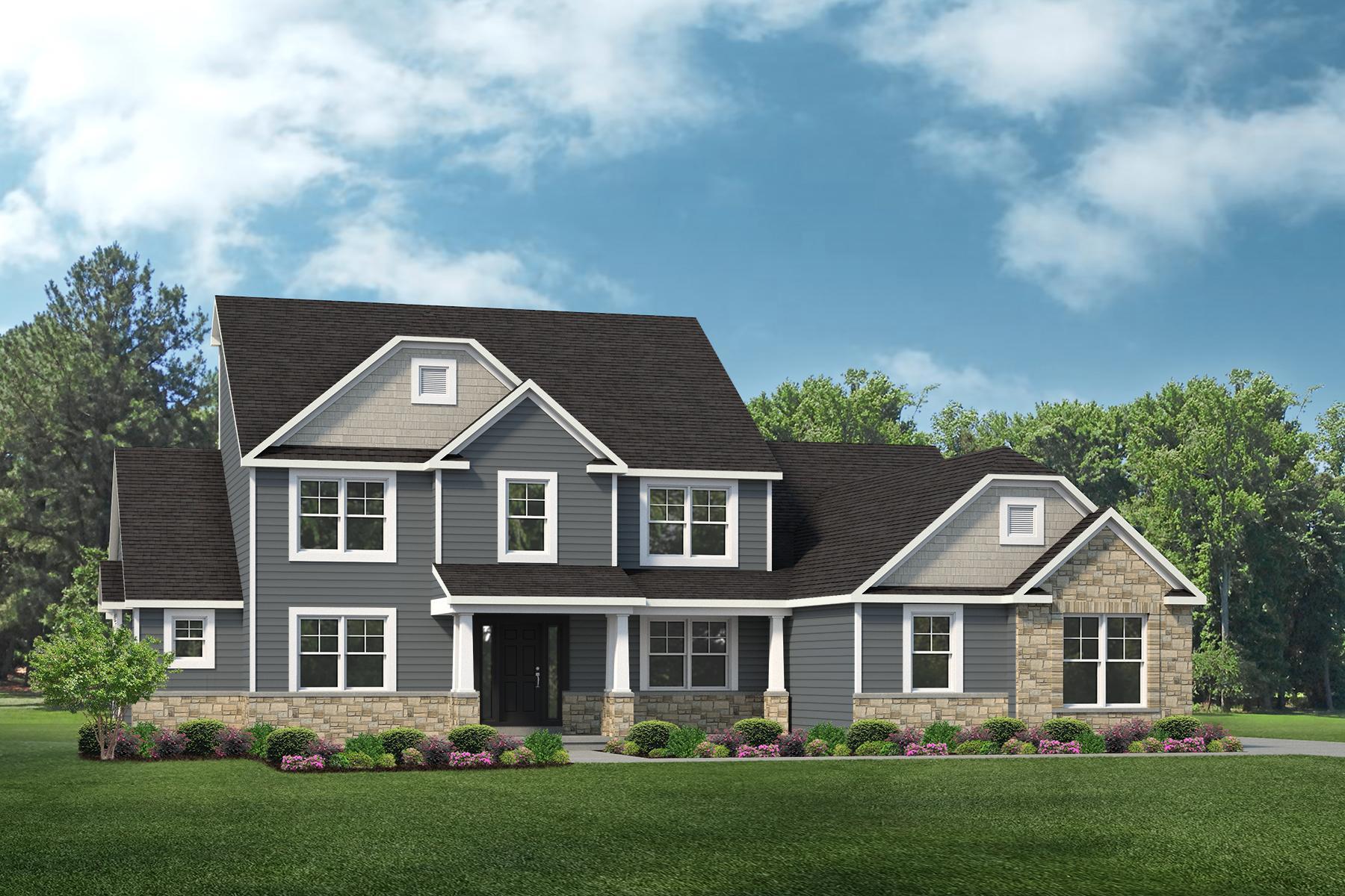 The Rainier - Saxony Ridge: Wentzville, Missouri - Lombardo Homes Missouri