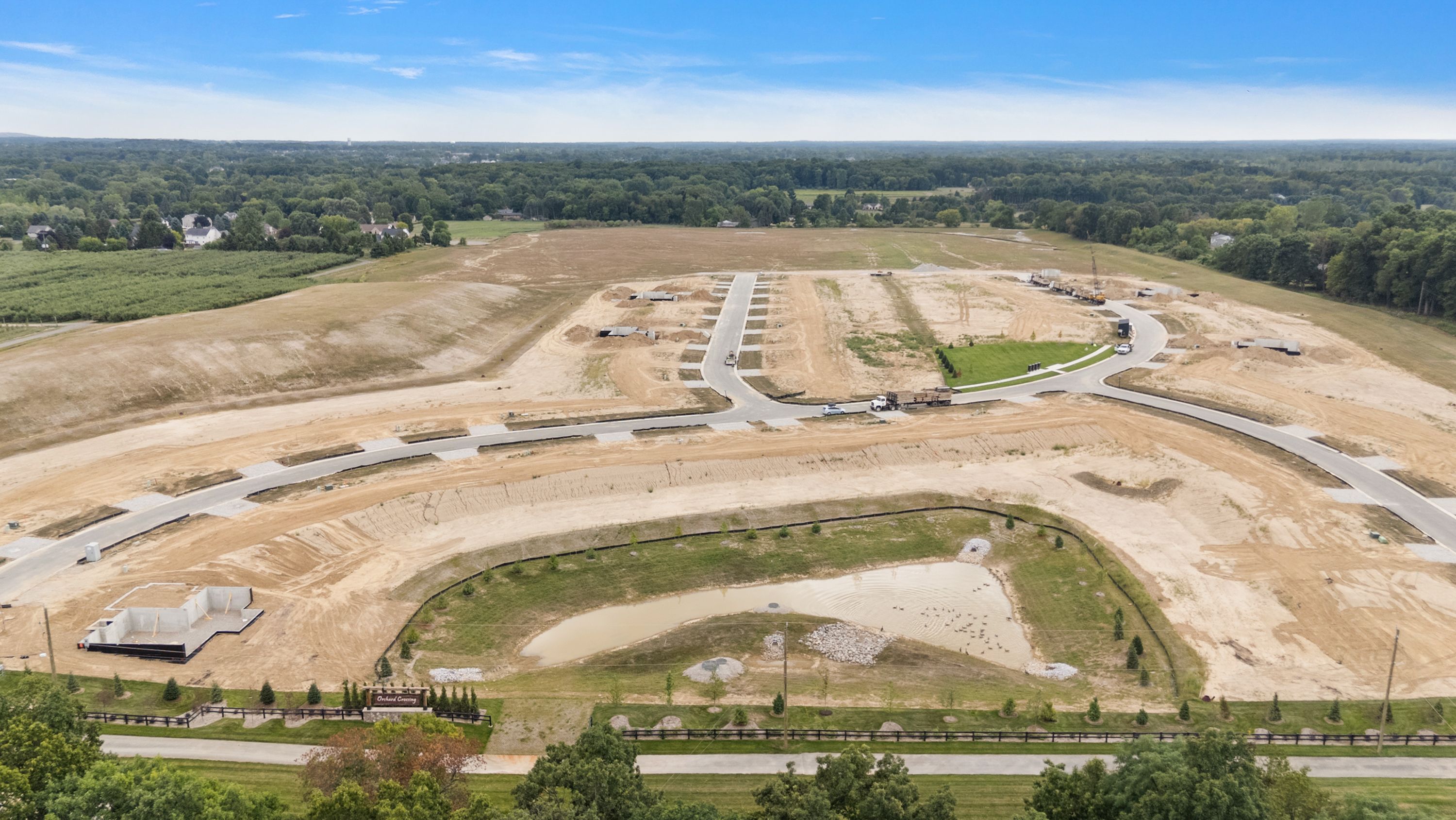 casa en Orchard Crossing Estates por Lombardo Homes Michigan