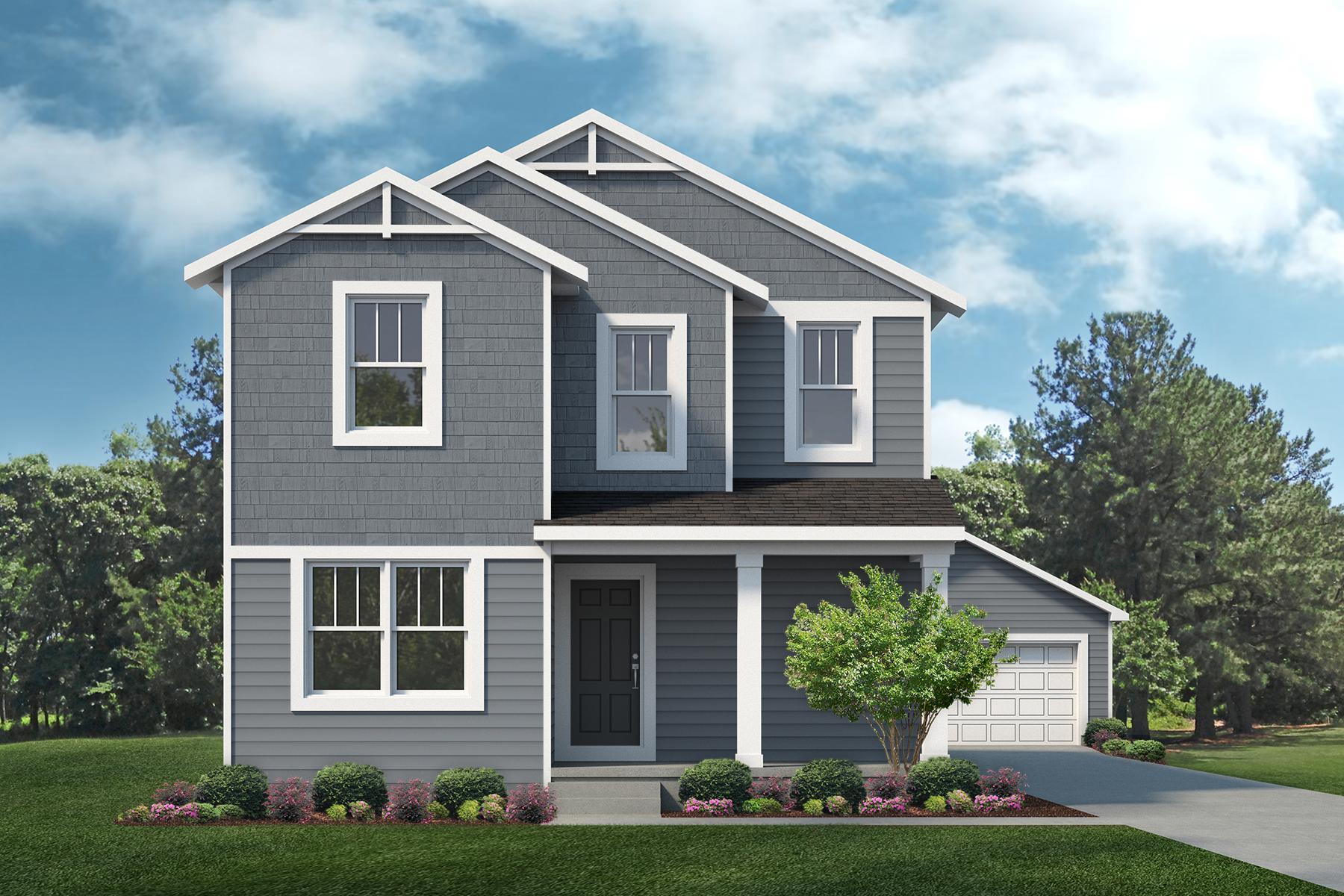 Craftsman with Detached Garage