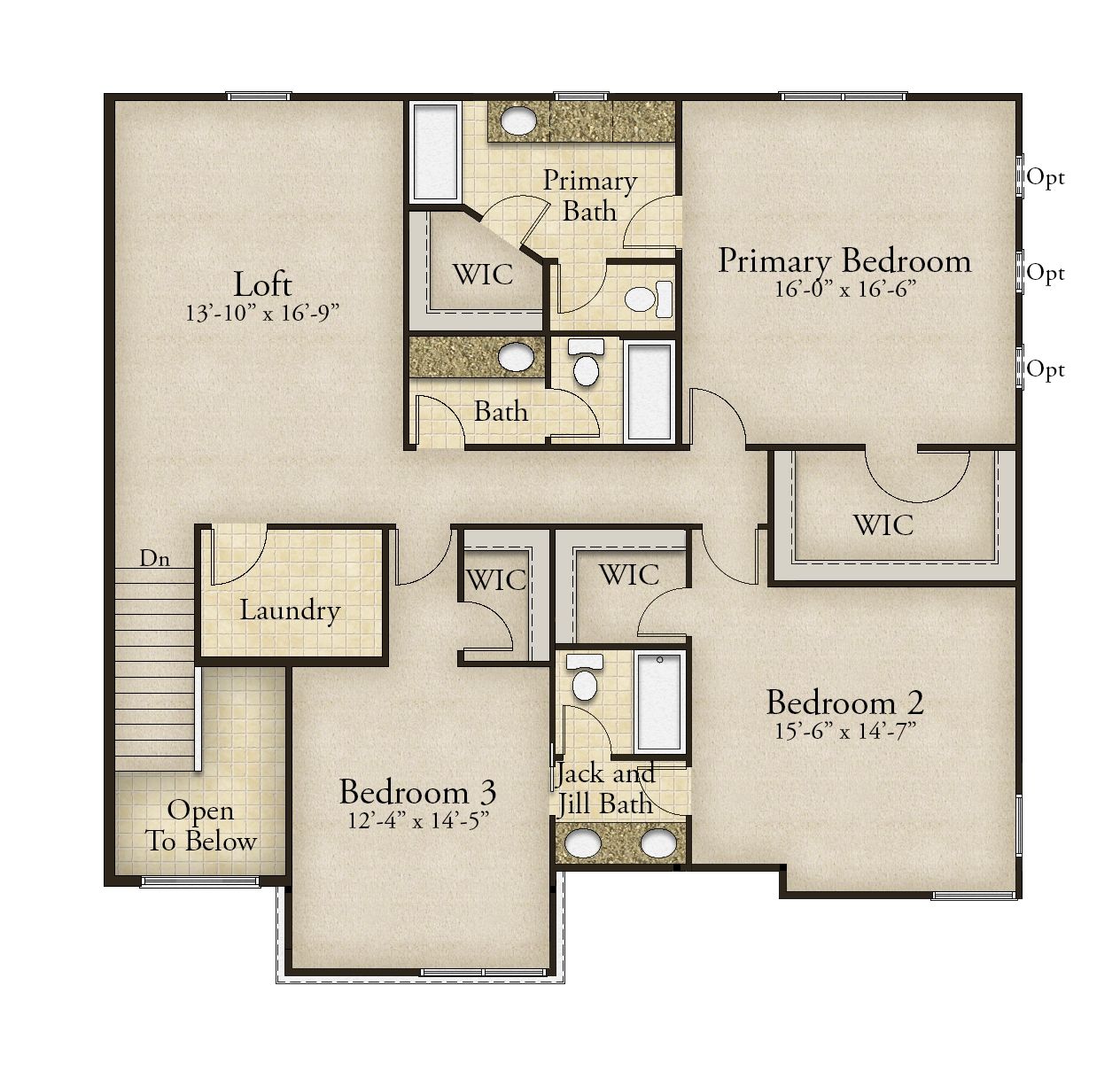 Contemporary 44' Wide
