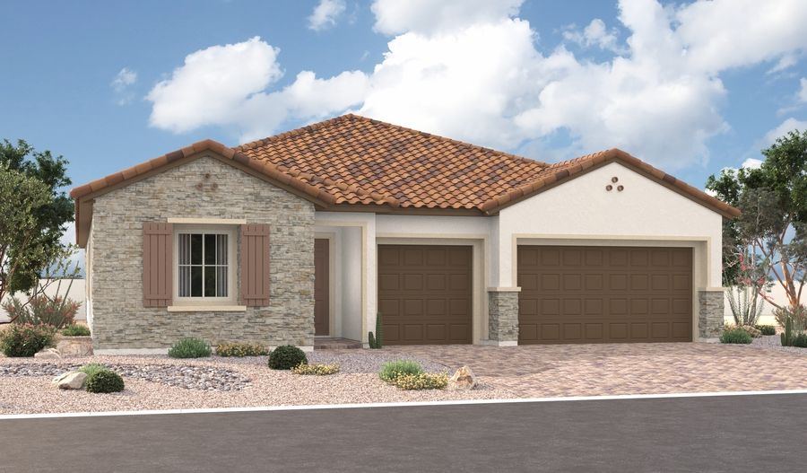 Darius - Salerno Summit at SouthShore Lake Las Vegas: Henderson, Nevada - Richmond American Homes