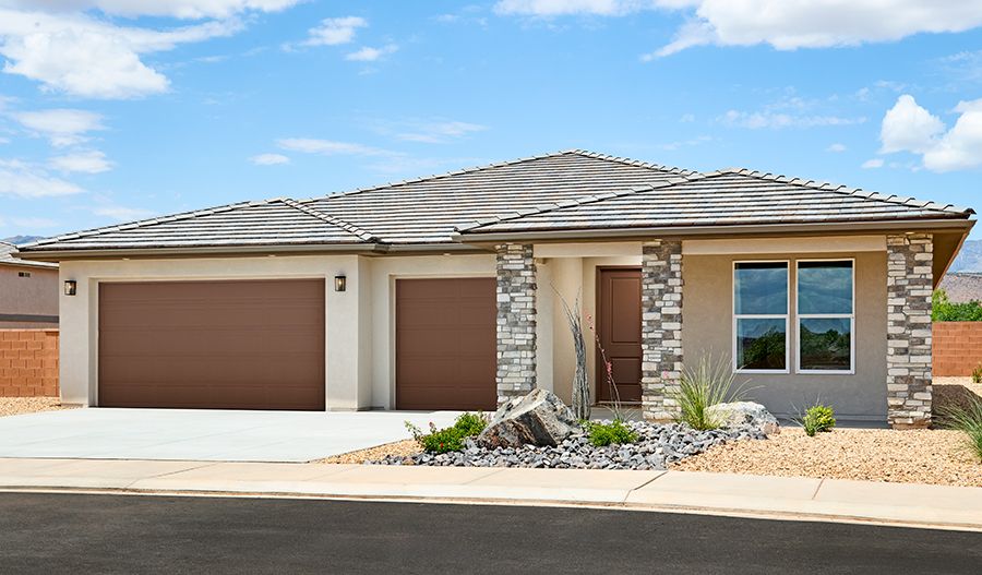 Red Slate Estates por Richmond American Homes en St. George Utah